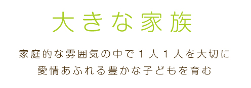 大きな家族